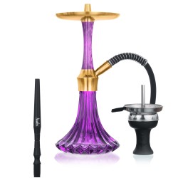 Ναργιλές Aladin Epox 360 Purple Gold 36cm